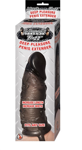 Mack Tuff Deep Pleasure Penis Extender - Black - Not Very Vanilla