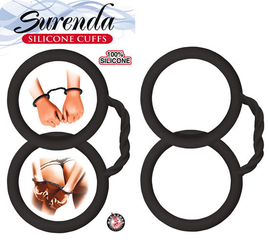 Surenda Silicone Cuffs - Black - Not Very Vanilla