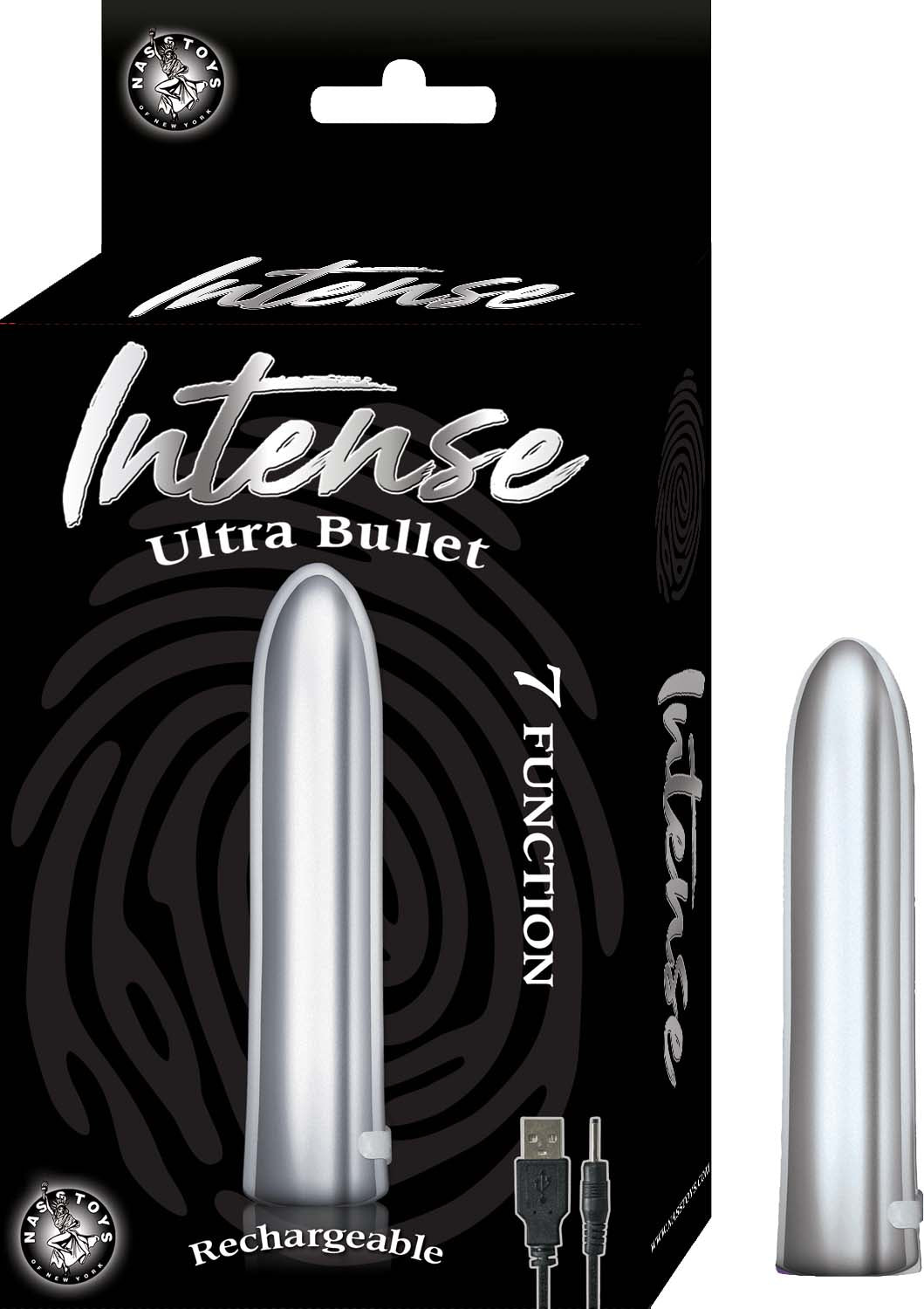 Intense Power Bullet - Silver - Not Very Vanilla