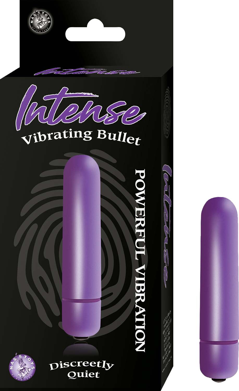 Intense Vibrating Bullet - Purple - Not Very Vanilla