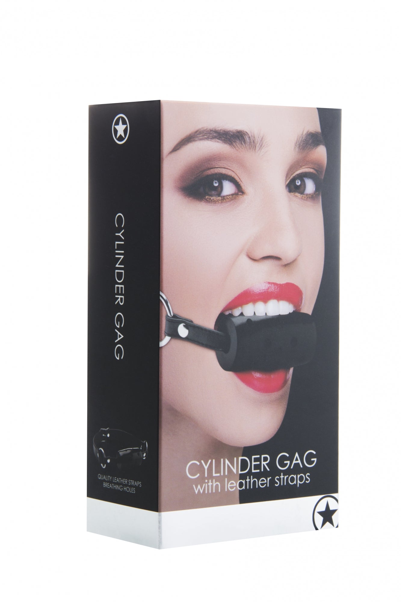 Cylinder Gag - Black - Not Very Vanilla