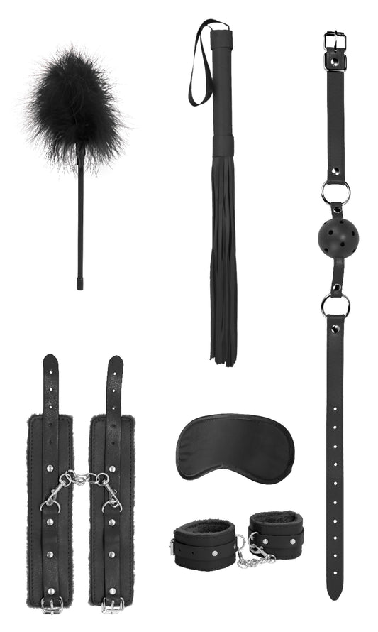 Beginners Bondage Kit - Black - Not Very Vanilla