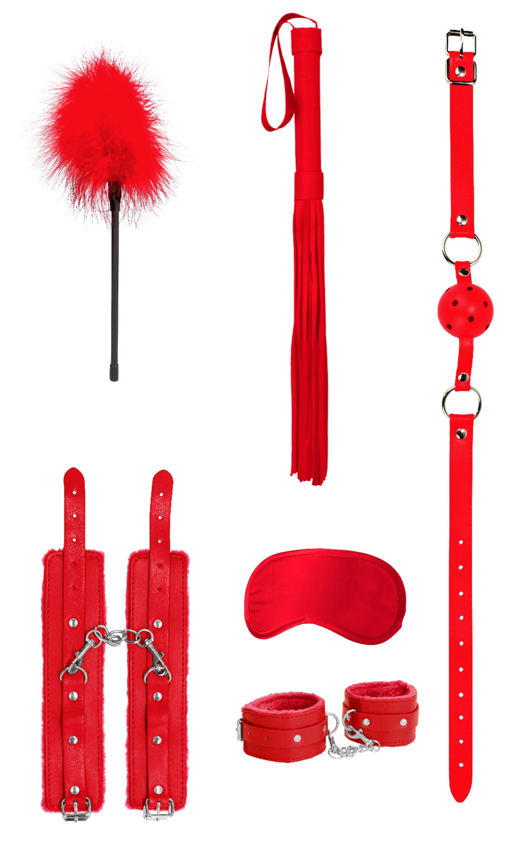 Beginners Bondage Kit - Red - Not Very Vanilla