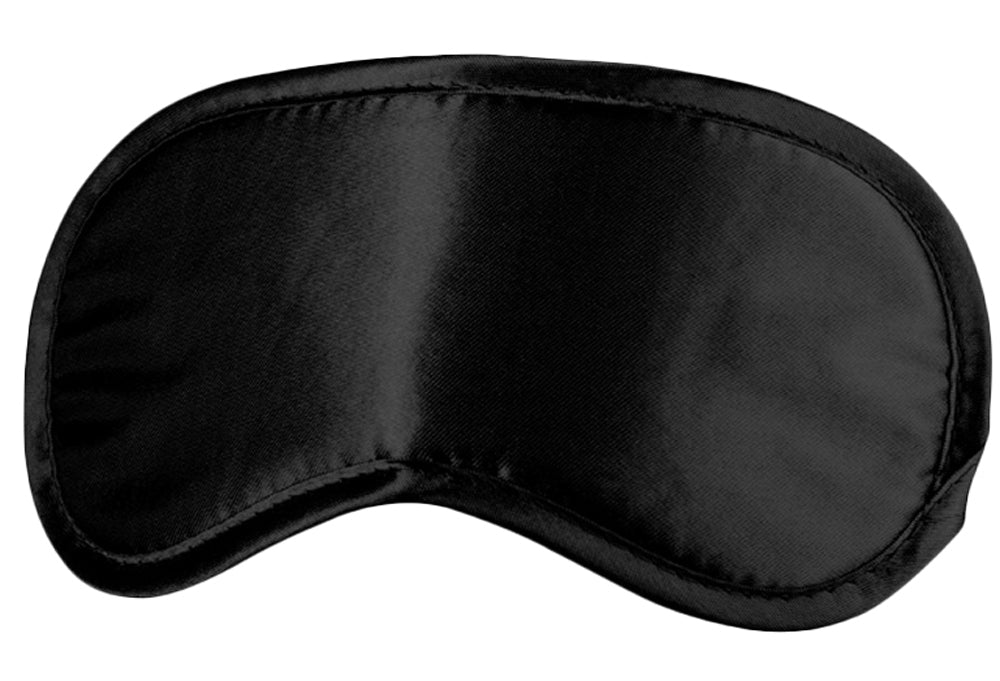 Satin Eye Mask - Black - Not Very Vanilla