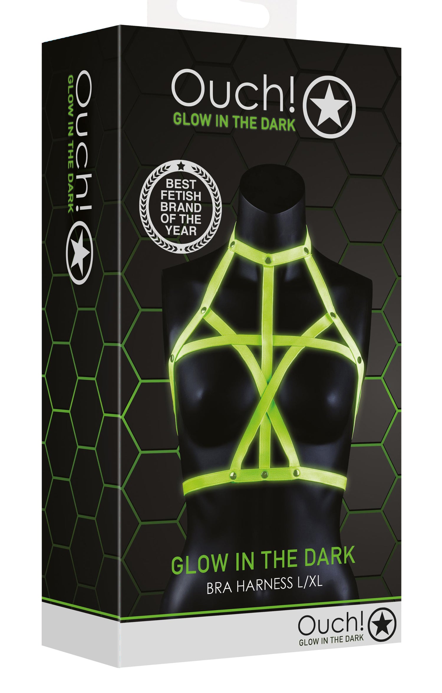 Bra Harness - Large/xlarge - Glow in the Dark – Not Very Vanilla