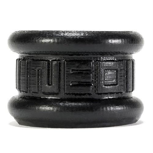 Neo 1.25 Inch Short Ball Stretcher Squishy Silicone - Smoke Black - Not Very Vanilla