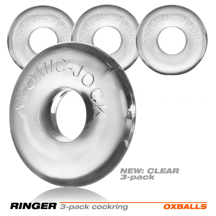 Ringer 3-Pack Do-Nut-1 - Clear - Not Very Vanilla