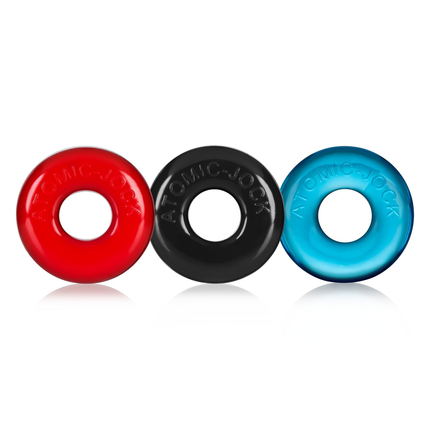 Ringer Cockring 3 Pack - Small - Multicolor - Not Very Vanilla