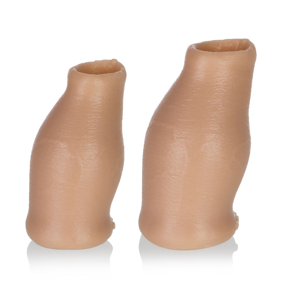 Hood Moreskin Silicone Faux Foreskin - Light Tone - Medium/large - Not Very Vanilla