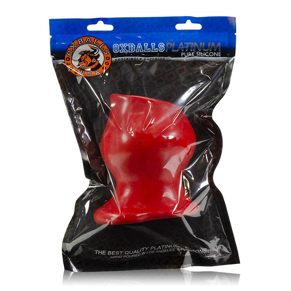 Pig-Hole Ff Fuckplug Oxballs - Red - Not Very Vanilla