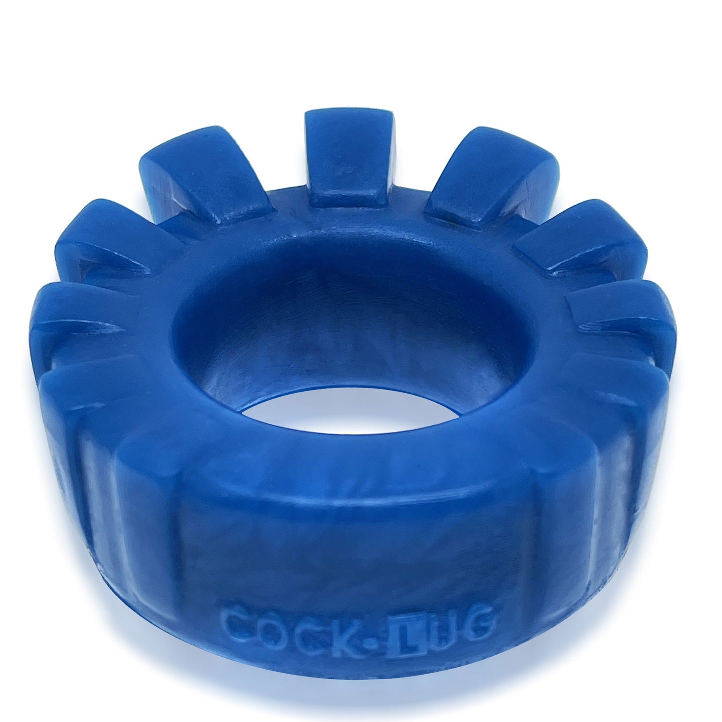 Cock-Lug Lugged Cockring - Marine Blue - Not Very Vanilla