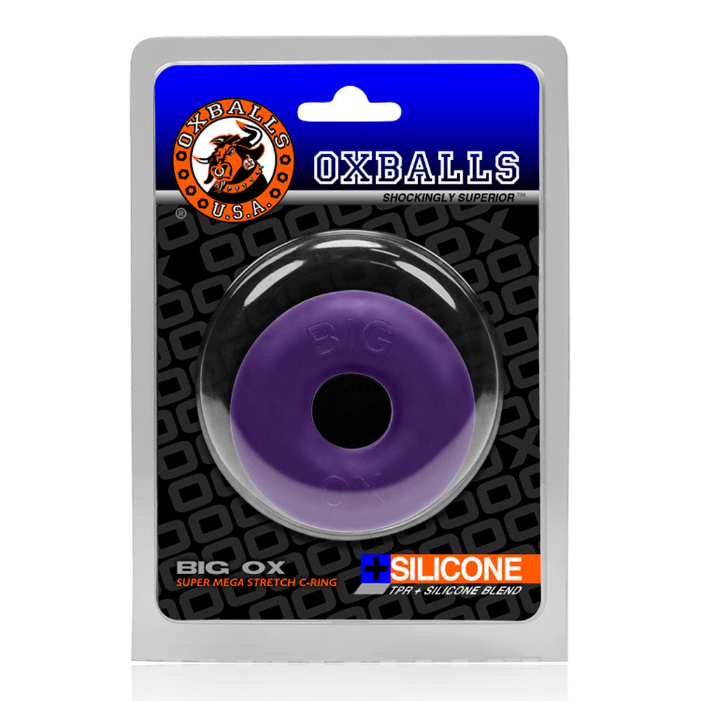 Oxballs Big Ox Cockring - Eggplant Ice - Not Very Vanilla