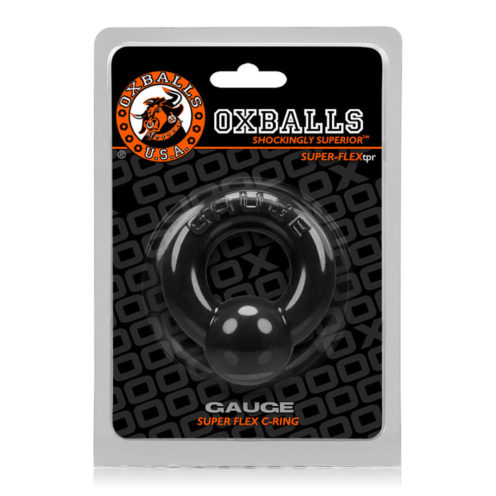 Oxballs Gauge Cockring - Black - Not Very Vanilla