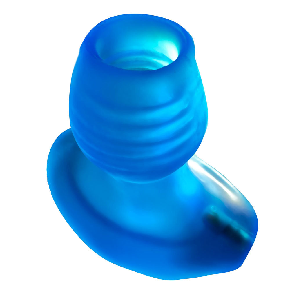 Glow Hole 1 Butt Plug - Small - Blue Morph - Not Very Vanilla