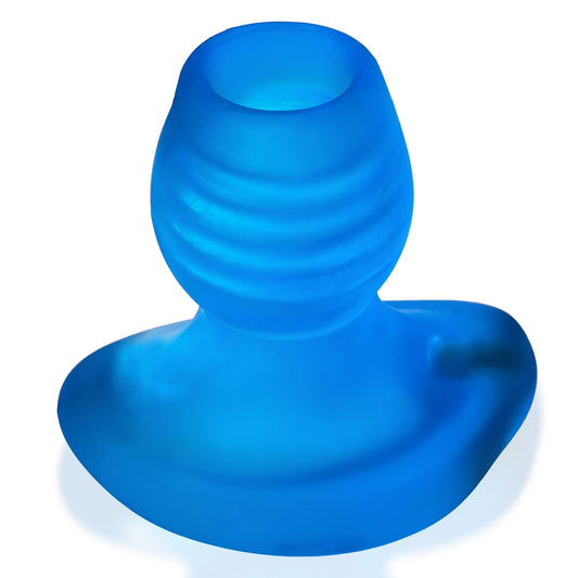 Glow Hole 2 Butt Plug - Large - Blue Morph - Not Very Vanilla