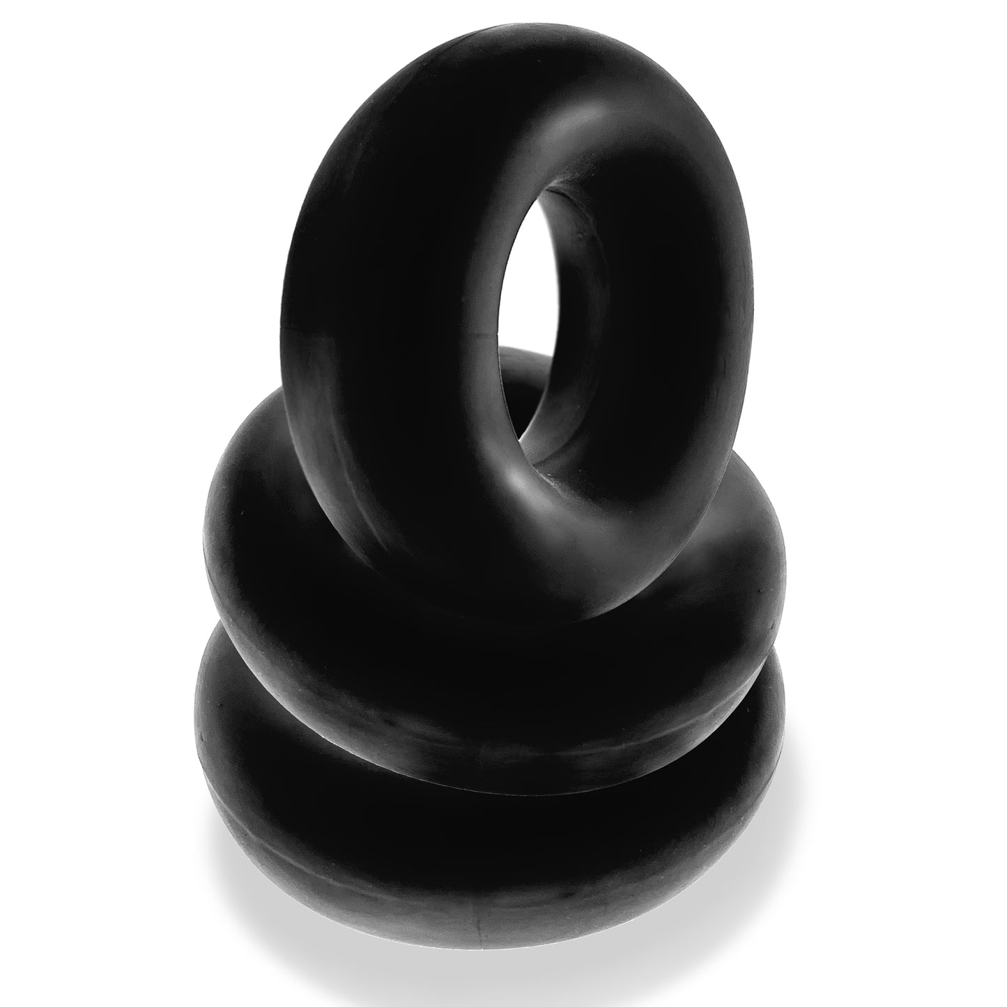 Fat Willy 3-Pack Jumbo C-Rings - Black - Not Very Vanilla