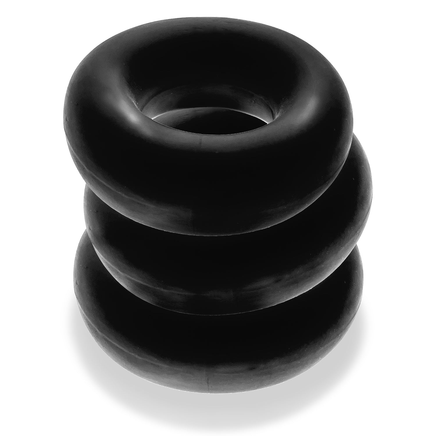 Fat Willy 3-Pack Jumbo C-Rings - Black - Not Very Vanilla