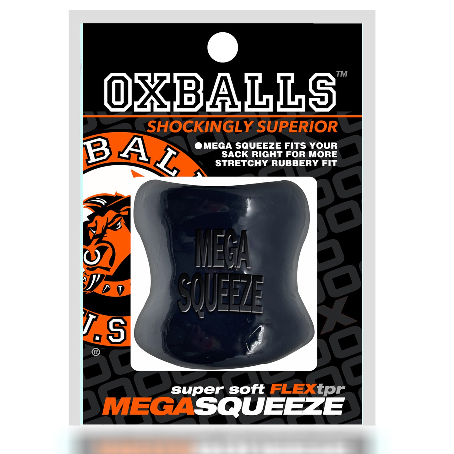 Mega Squeeze - Ergofit Ballstretcher - Black - Not Very Vanilla