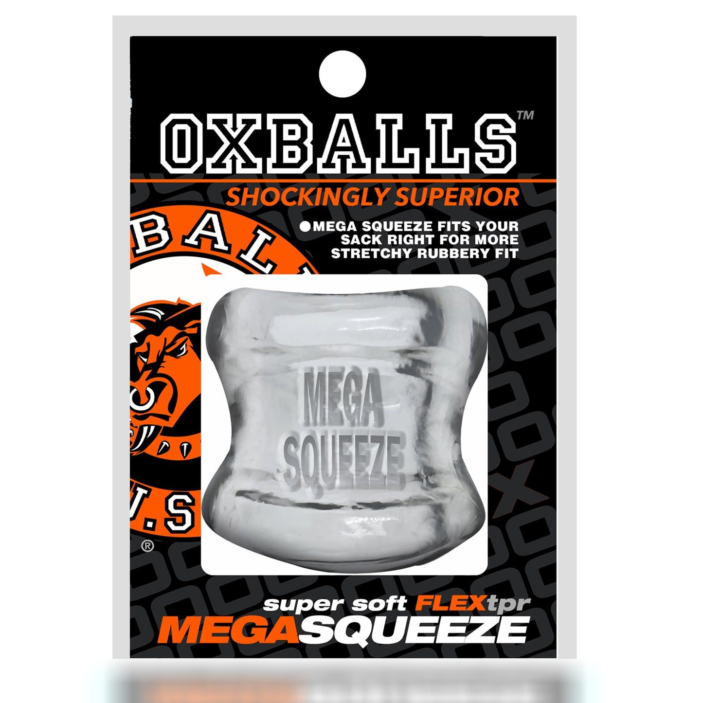 Mega Squeeze - Ergofit Ballstretcher - Clear - Not Very Vanilla