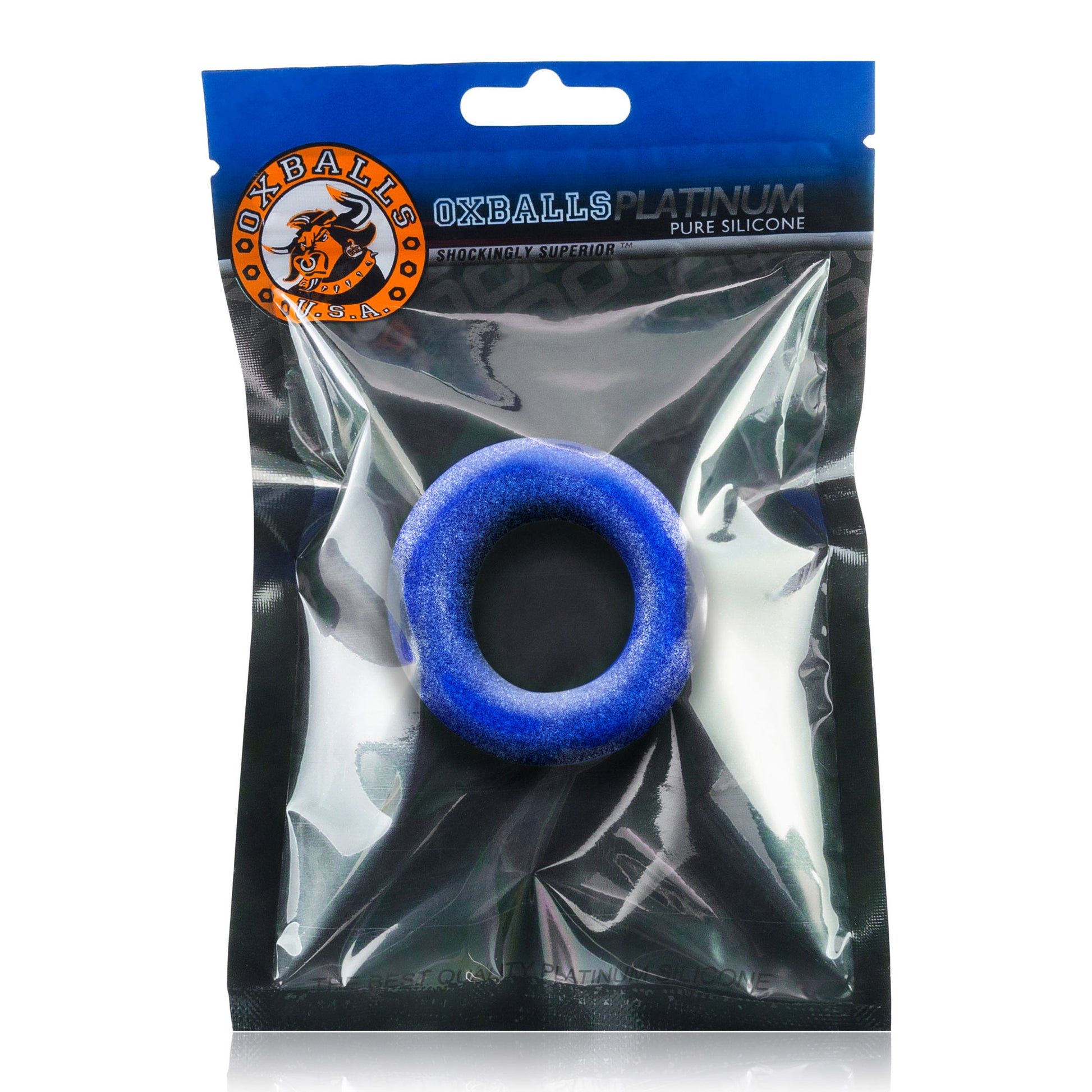 Balls-T Ballstretcher From Atomic Jock - Small - Blueballs - Not Very Vanilla