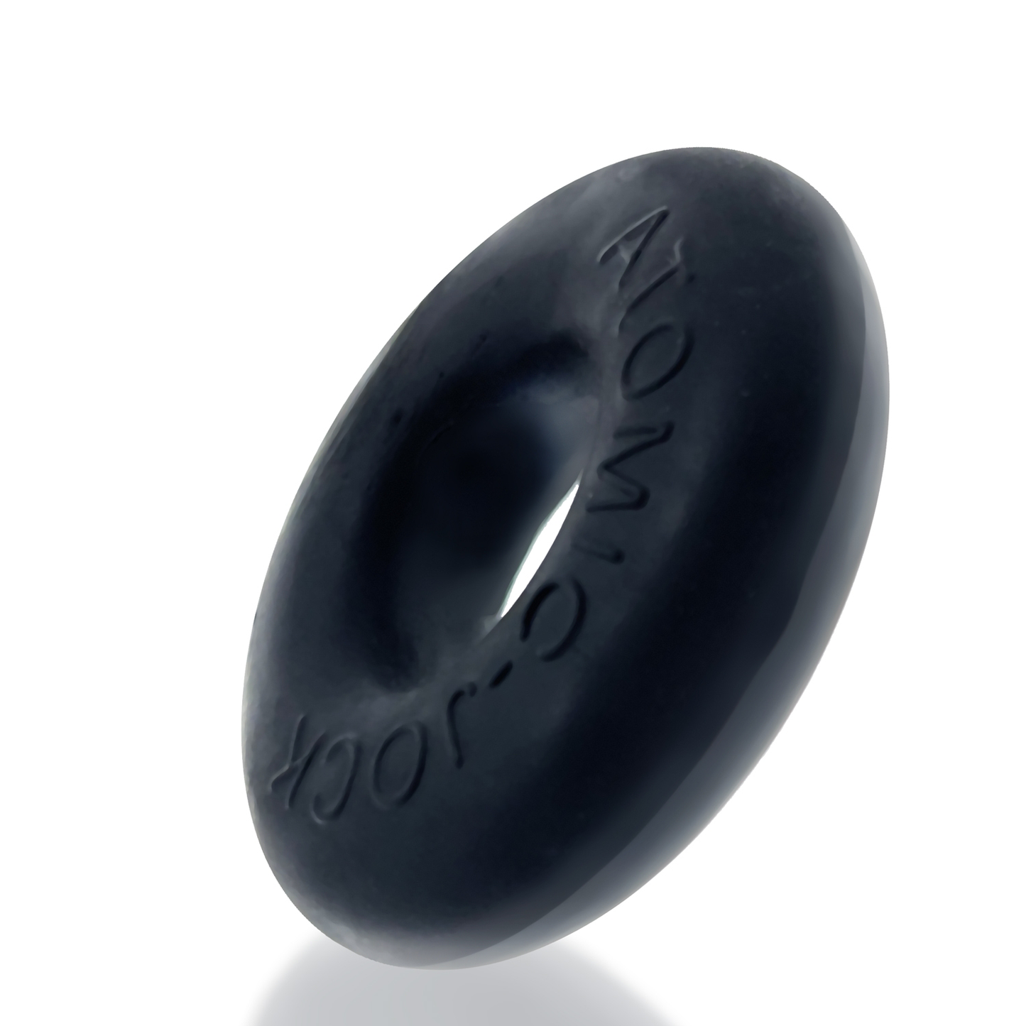 Do-Nut-2 Large Atomic Jock Cockring - Night Black - Not Very Vanilla