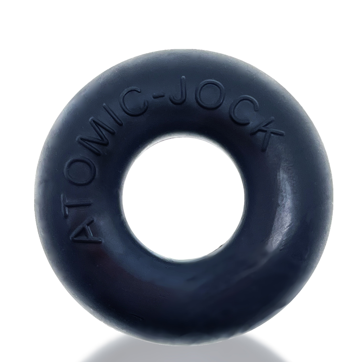 Do-Nut-2 Large Atomic Jock Cockring - Night Black - Not Very Vanilla