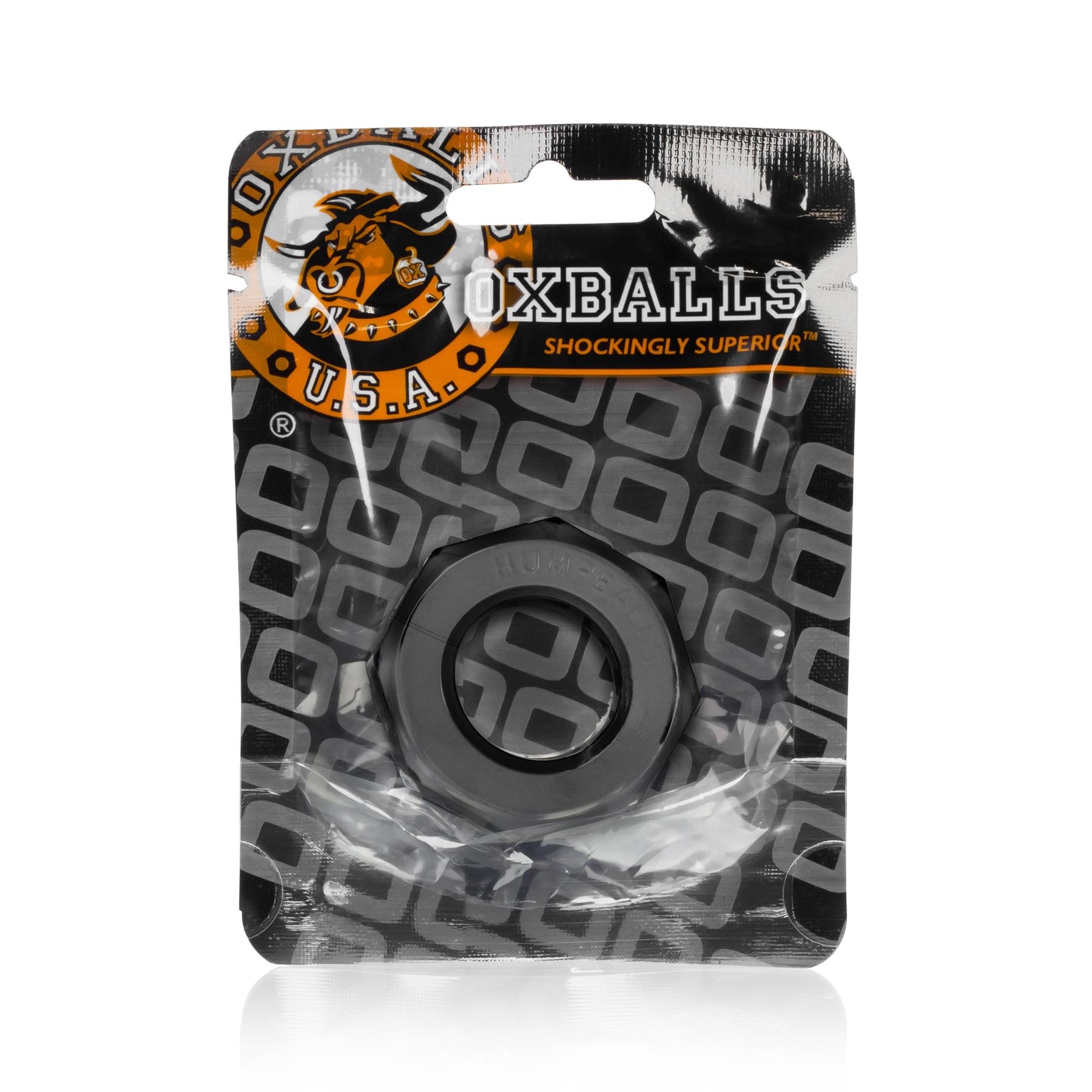 Atomic Jock Humpballs Cockring - Black - Not Very Vanilla