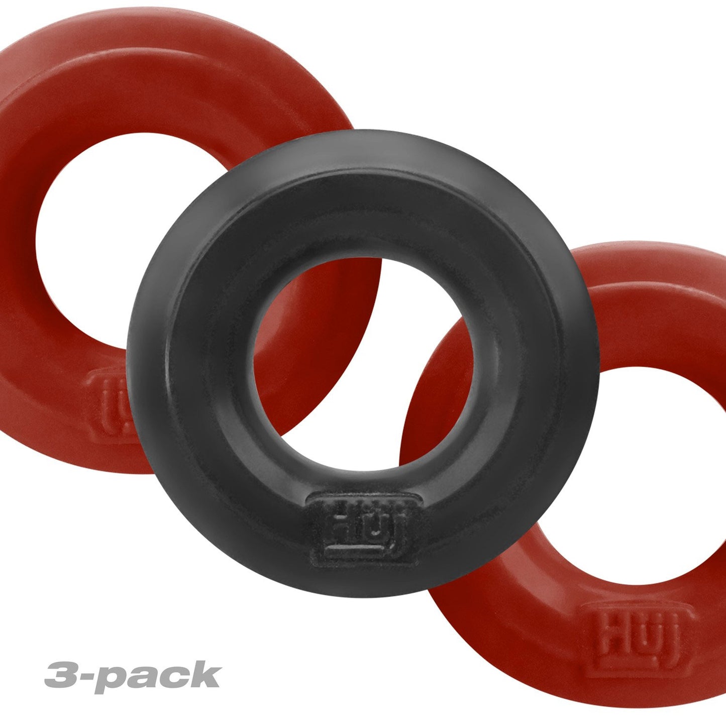 Huj3 C-Ring 3-Pack - Cherry / Ice - Not Very Vanilla