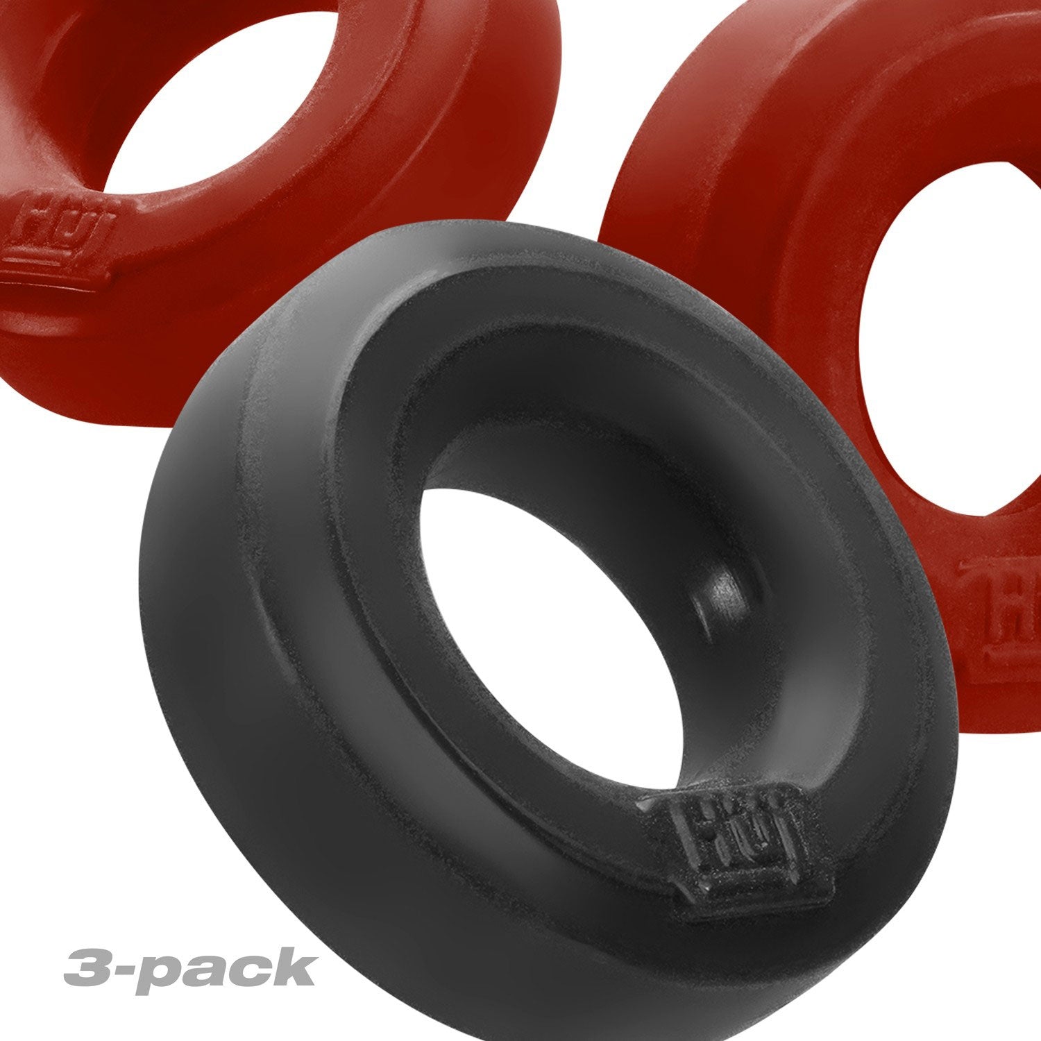 Huj3 C-Ring 3-Pack - Cherry / Ice - Not Very Vanilla