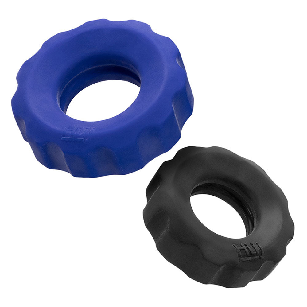 Hunkyjunk Cog 2 - Size C-Ring - Cobalt / Tar - Not Very Vanilla