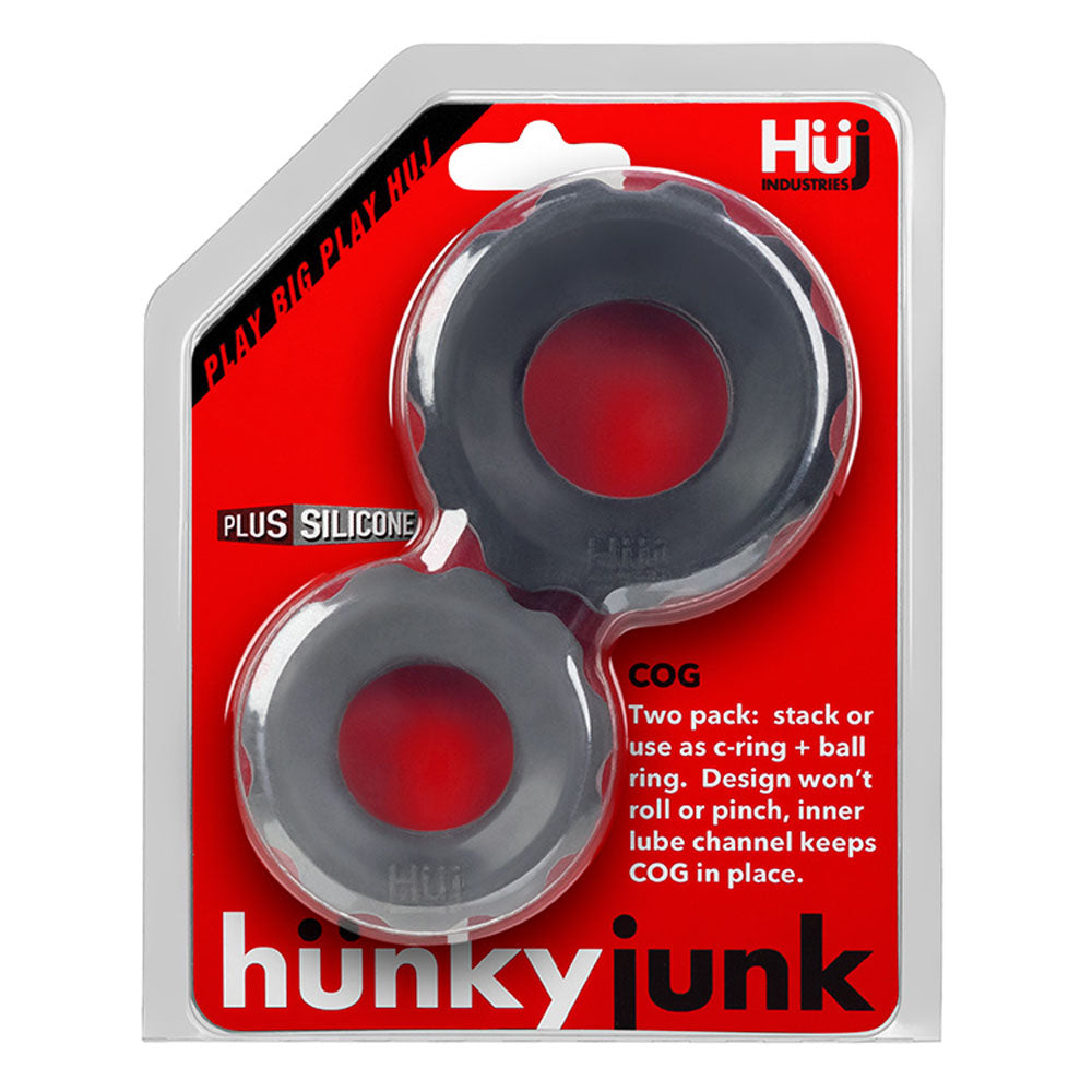 Hunkyjunk Cog 2 - Size C-Ring - Tar / Stone - Not Very Vanilla