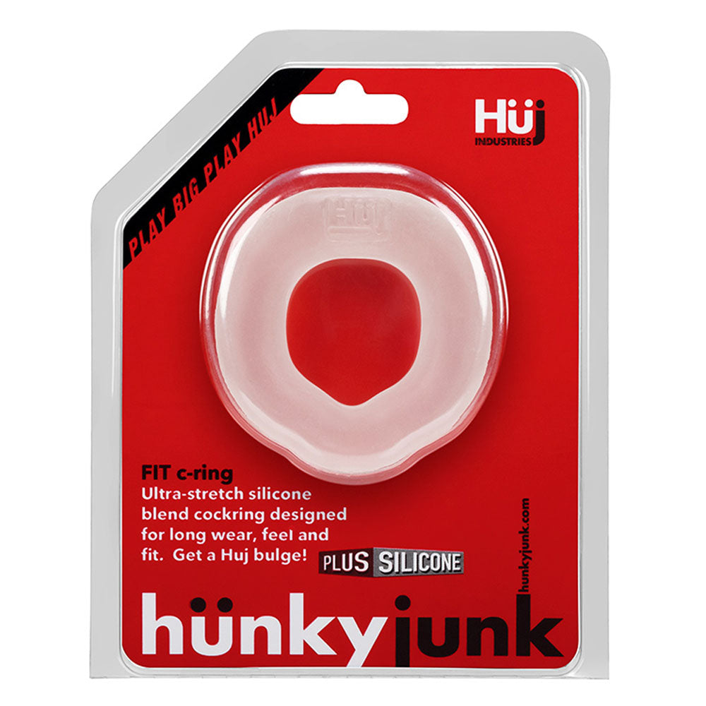 Hunkyjunk Fit Ergo C-Ring - Ice - Not Very Vanilla