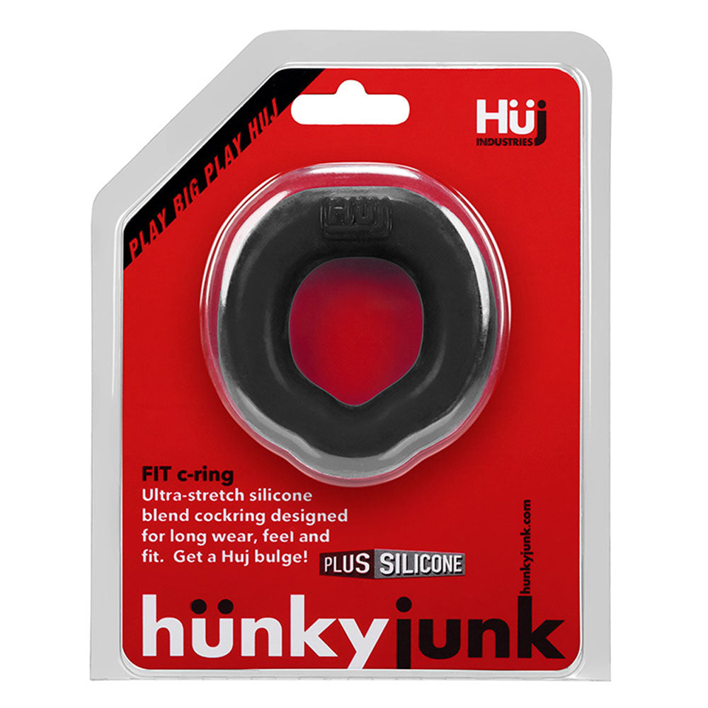 Hunkyjunk Fit Ergo C-Ring - Tar - Not Very Vanilla