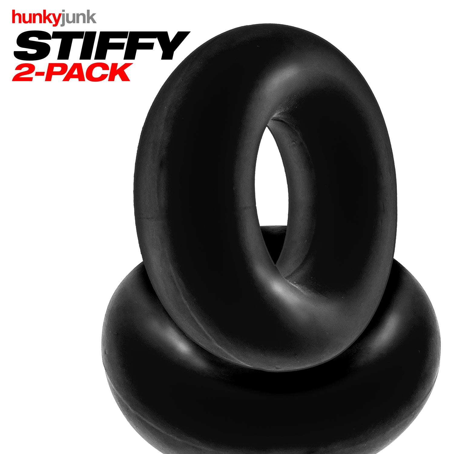 Stiffy 2 -Pack Bulge-Rings - Tar Ice - Not Very Vanilla