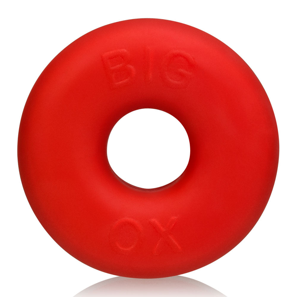 Oxballs Big Ox Cockring - Red - Not Very Vanilla