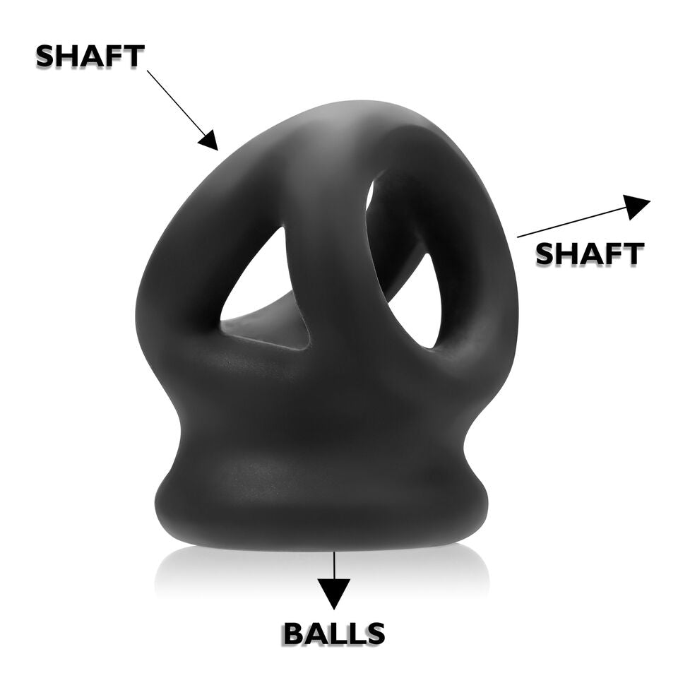 Tri-Squeeze Ball-Stretch Sling - Black Ice - Not Very Vanilla