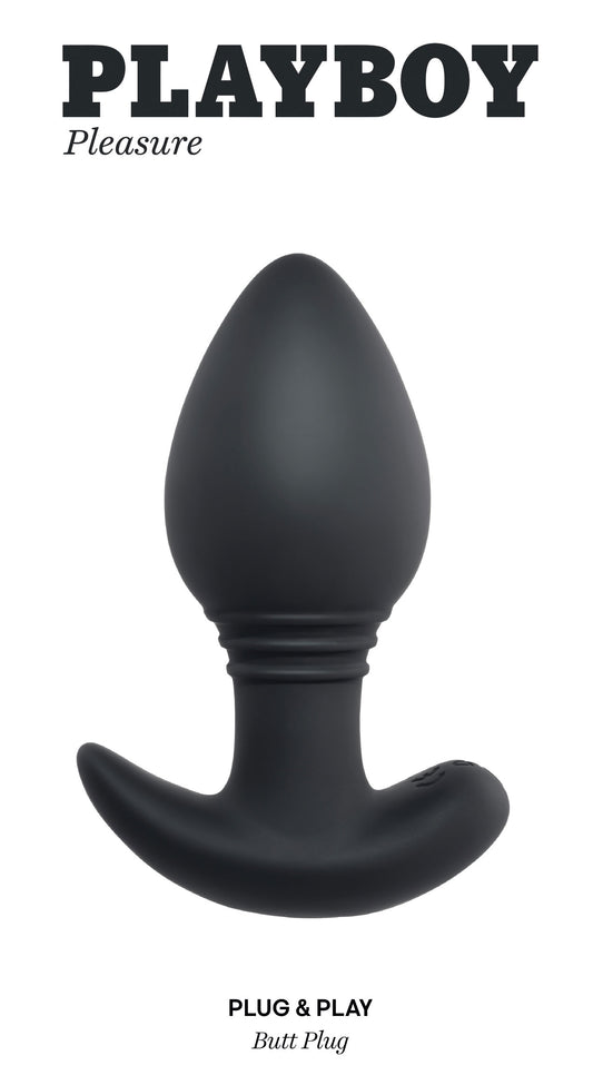 Plug and Play - Butt Plug - Black - Not Very Vanilla