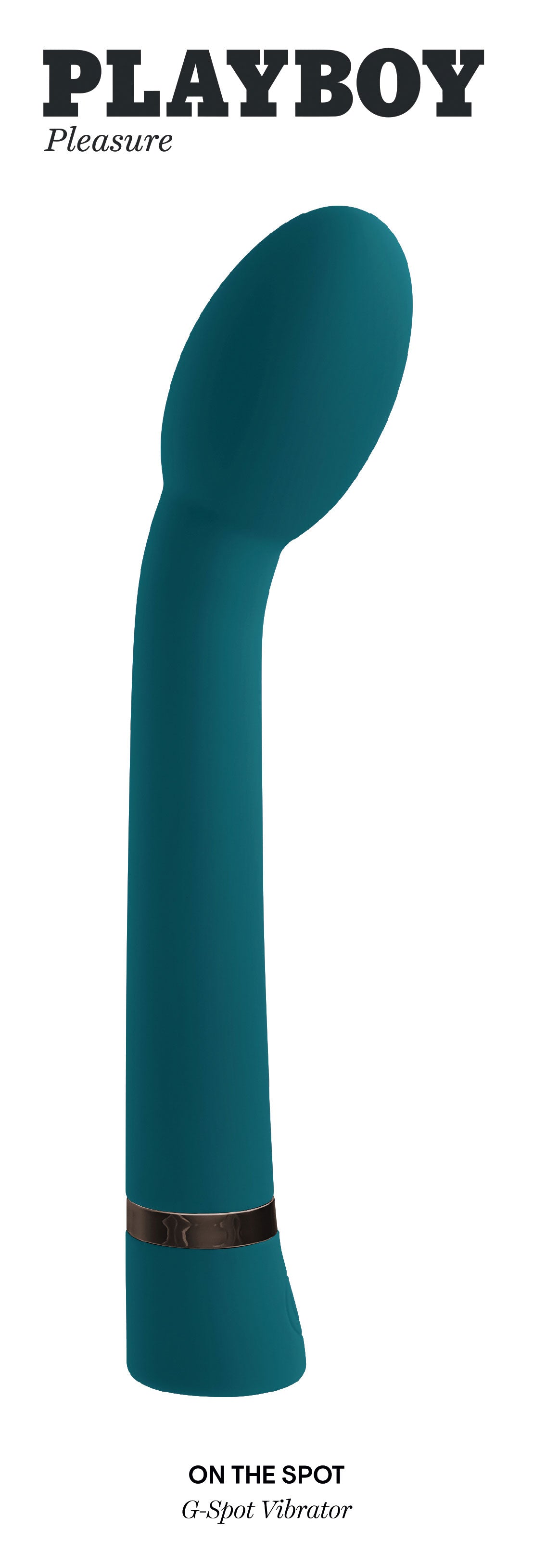 On the Spot - G-Spot Vibrator - Deep Teal - Not Very Vanilla