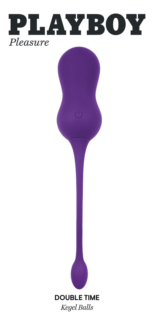 Double Time - Kegel Balls - Dark Purple - Not Very Vanilla