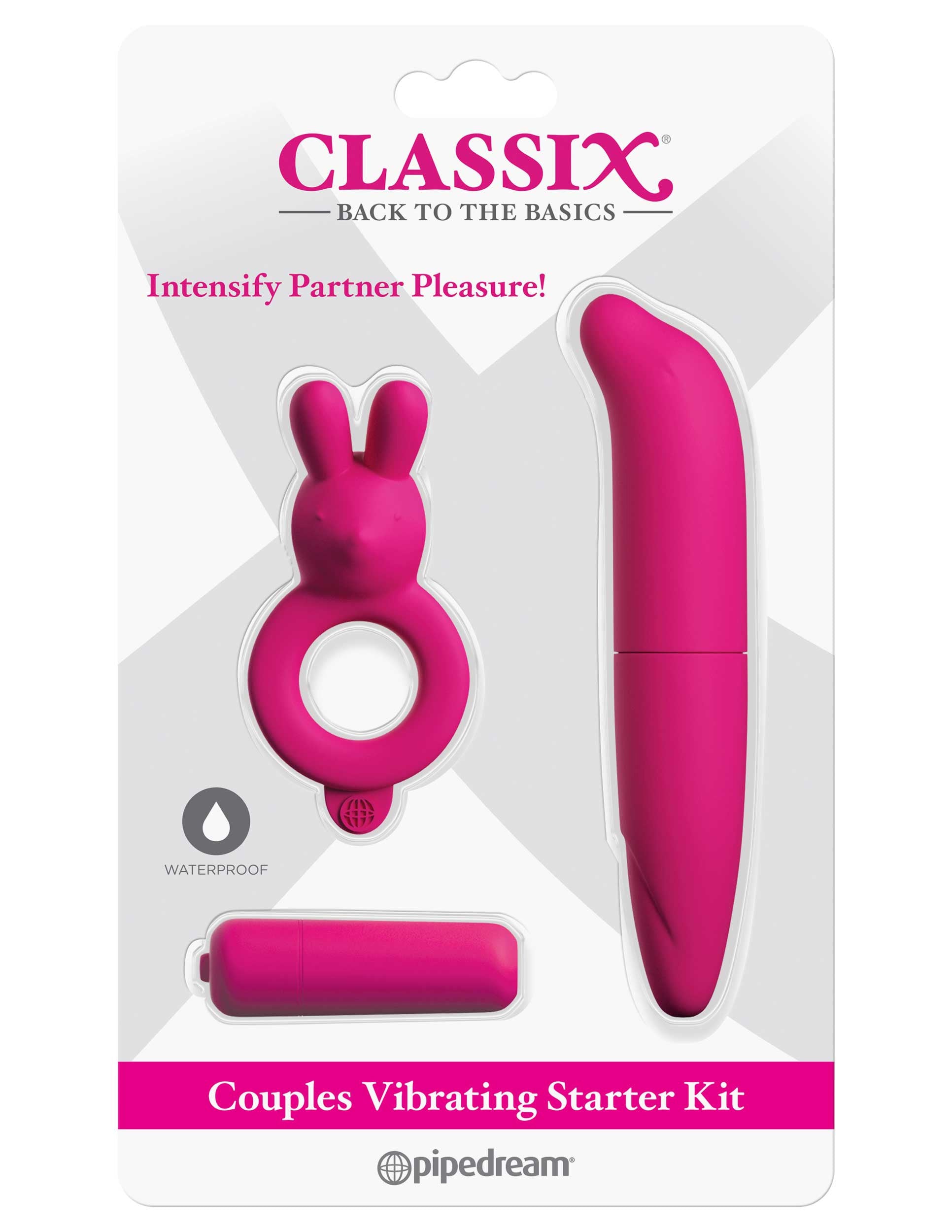 Classix Couples Vibrating Starter Kit - Not Very Vanilla