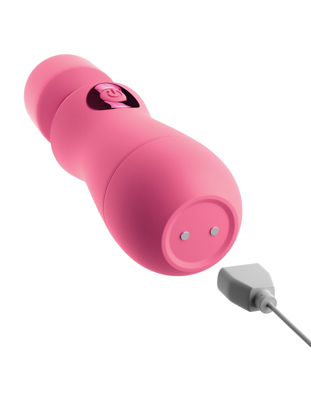 Omg! Wands Enjoy Rechargeable Vibrating Wand - Pink - Not Very Vanilla