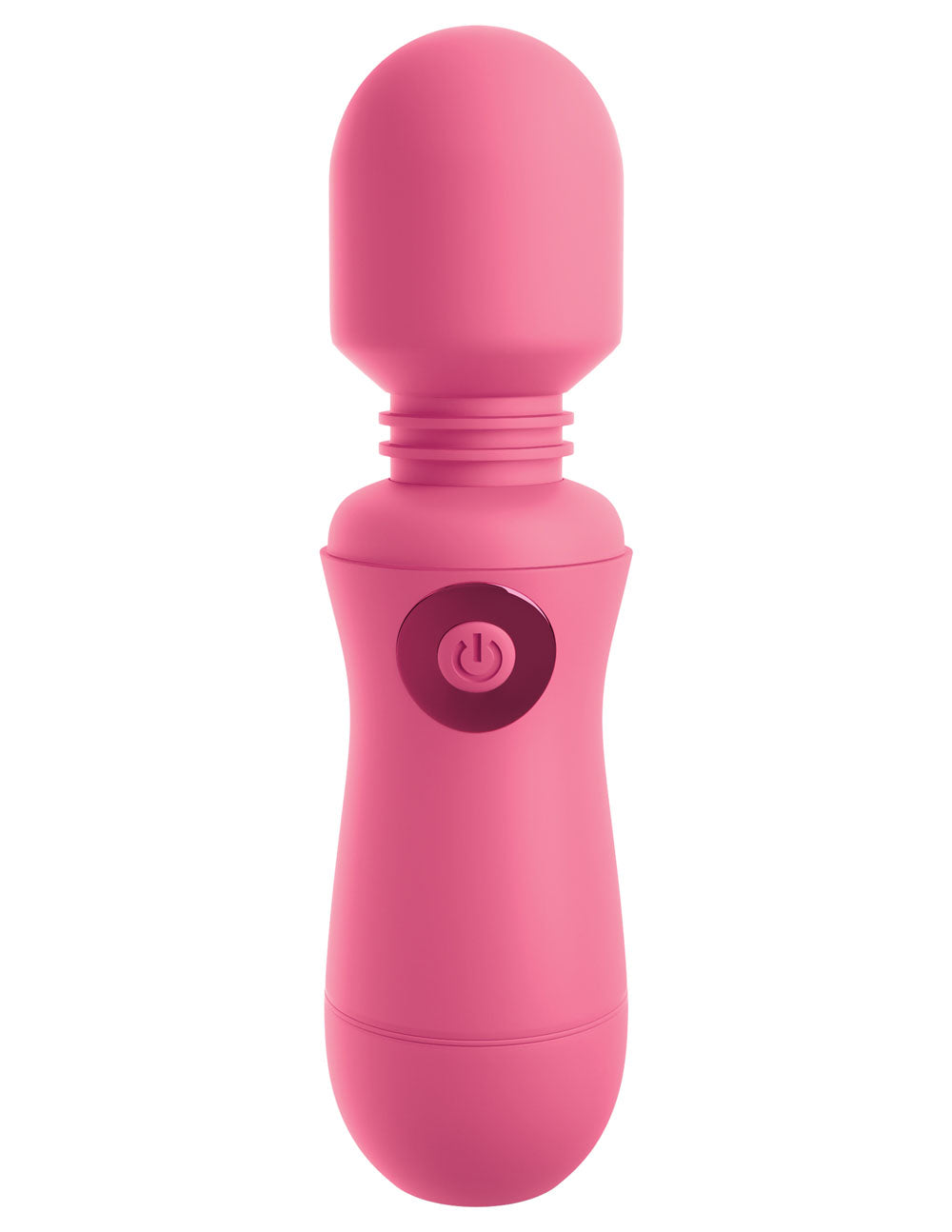 Omg! Wands Enjoy Rechargeable Vibrating Wand - Pink - Not Very Vanilla