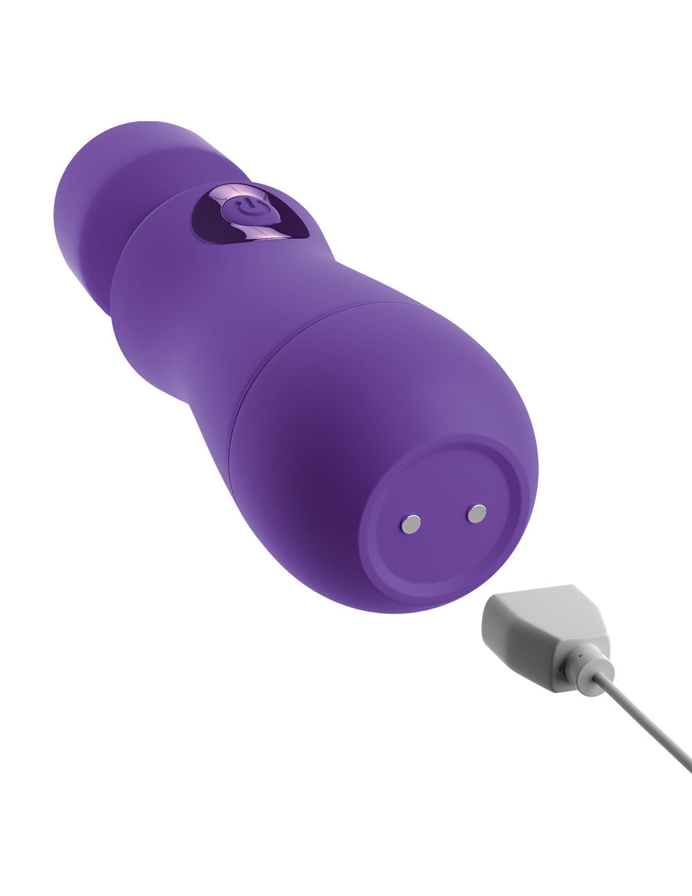 Omg! Wands Enjoy Rechargeable Vibrating Wand - Purple - Not Very Vanilla