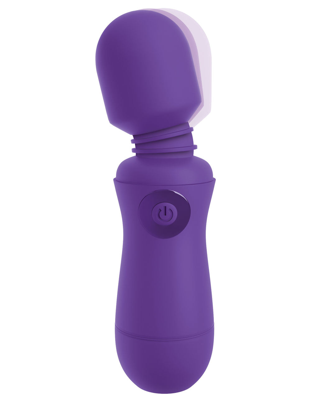 Omg! Wands Enjoy Rechargeable Vibrating Wand - Purple - Not Very Vanilla