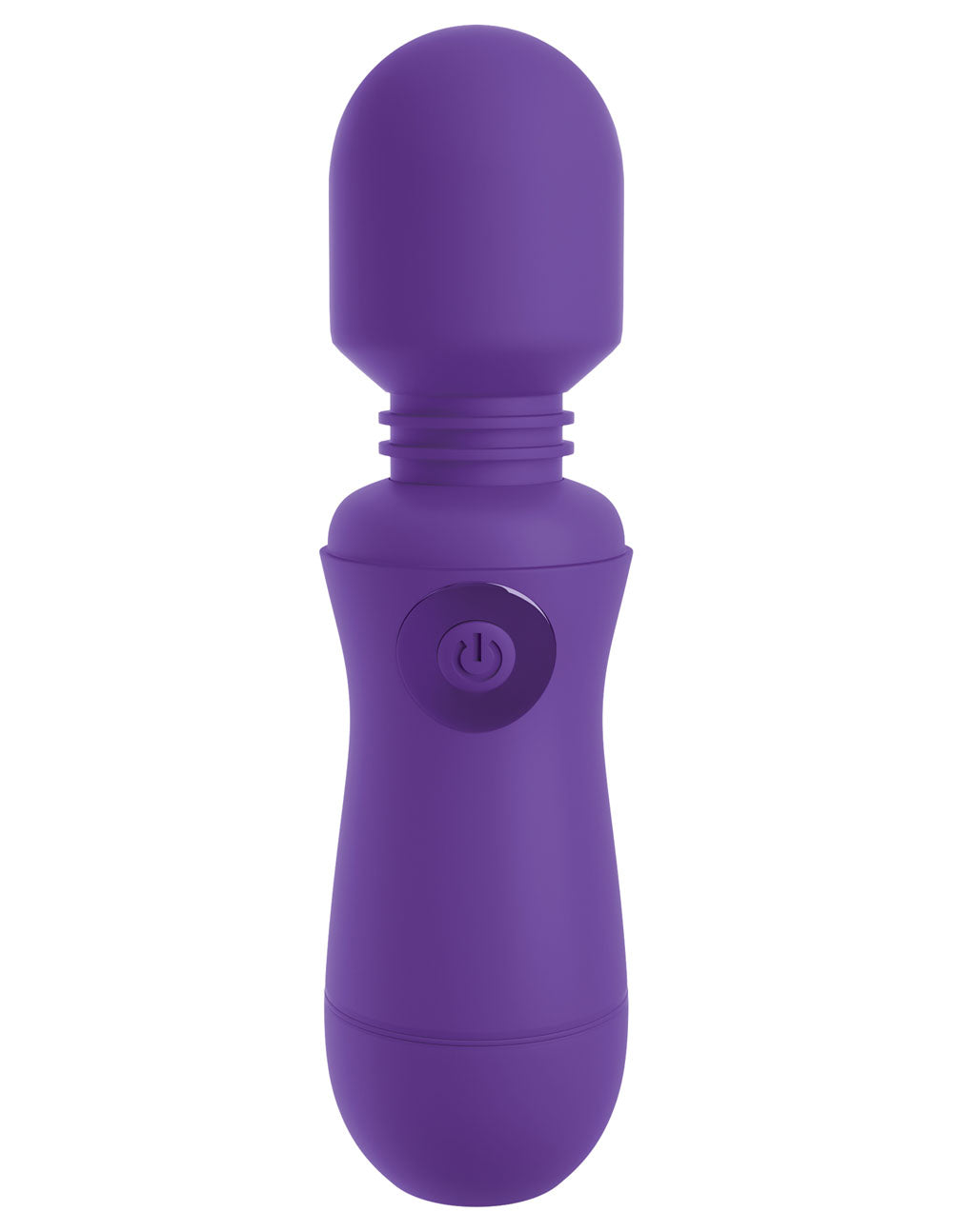 Omg! Wands Enjoy Rechargeable Vibrating Wand - Purple - Not Very Vanilla