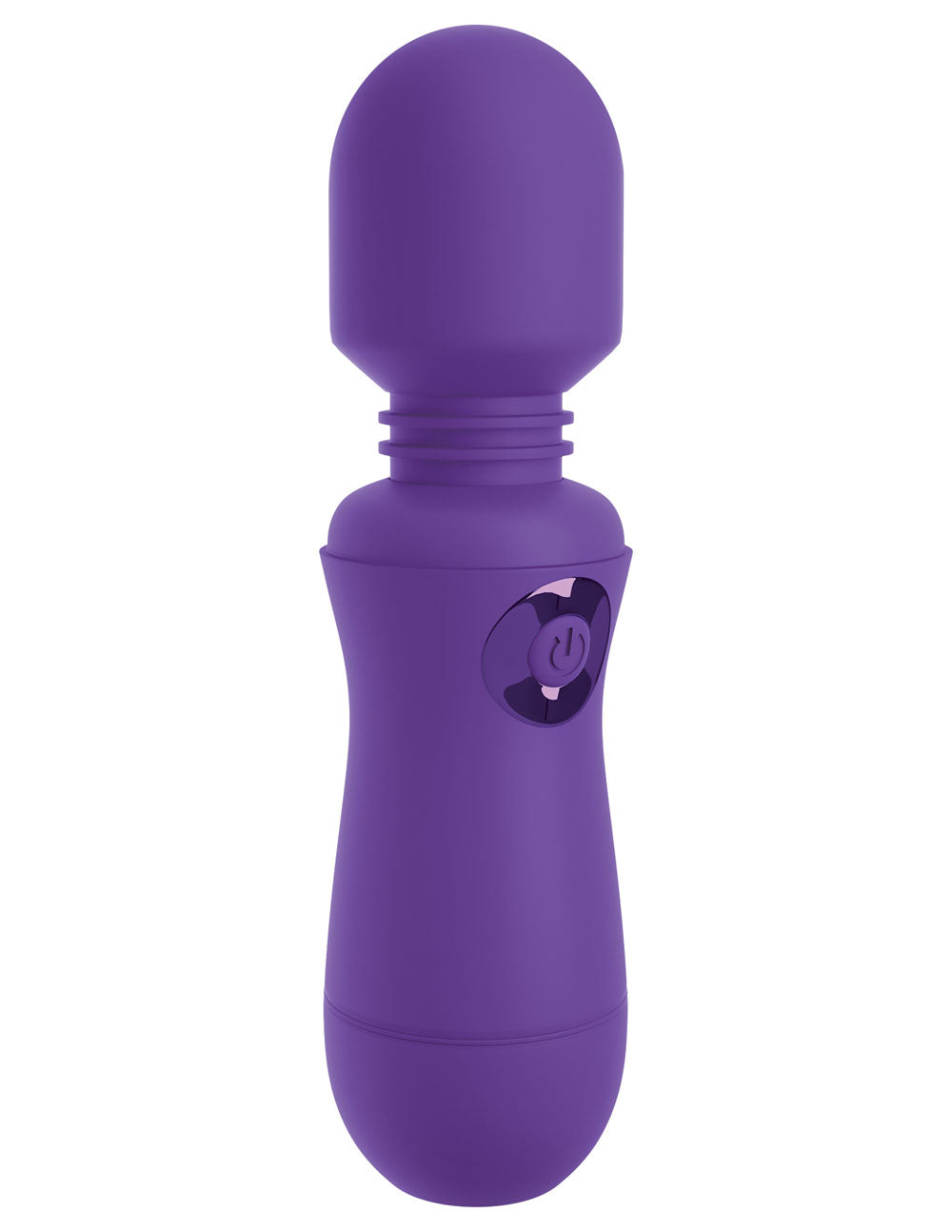 Omg! Wands Enjoy Rechargeable Vibrating Wand - Purple - Not Very Vanilla