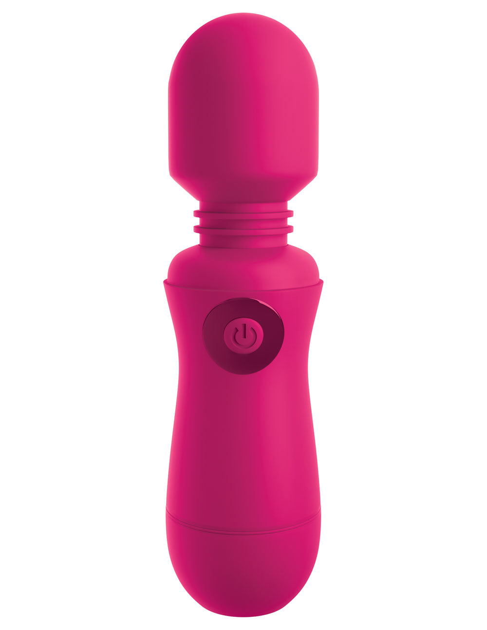 Omg! Wands Enjoy Rechargeable Vibrating Wand - Fuchsia - Not Very Vanilla