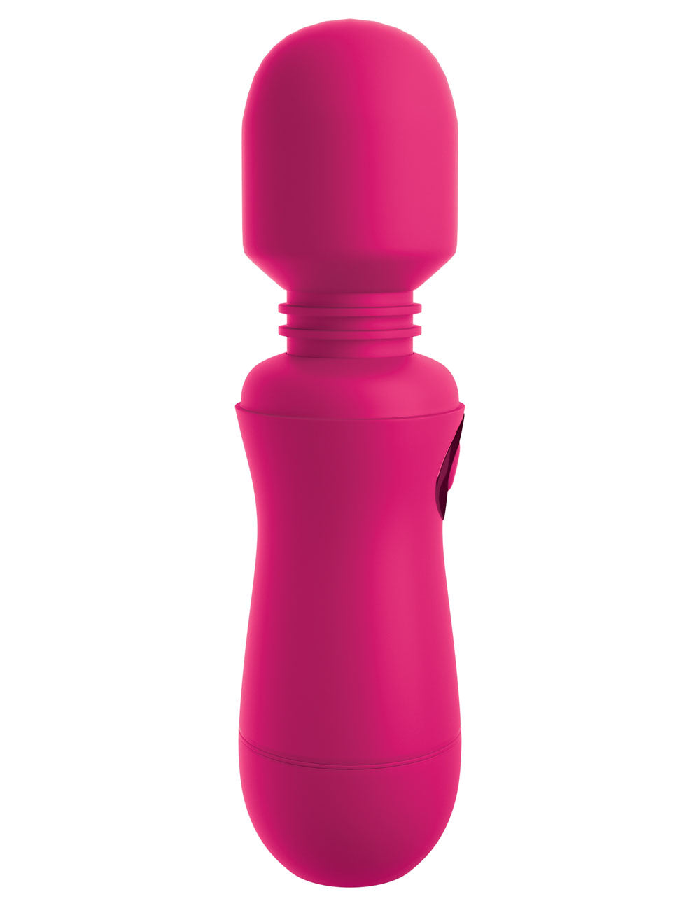 Omg! Wands Enjoy Rechargeable Vibrating Wand - Fuchsia - Not Very Vanilla