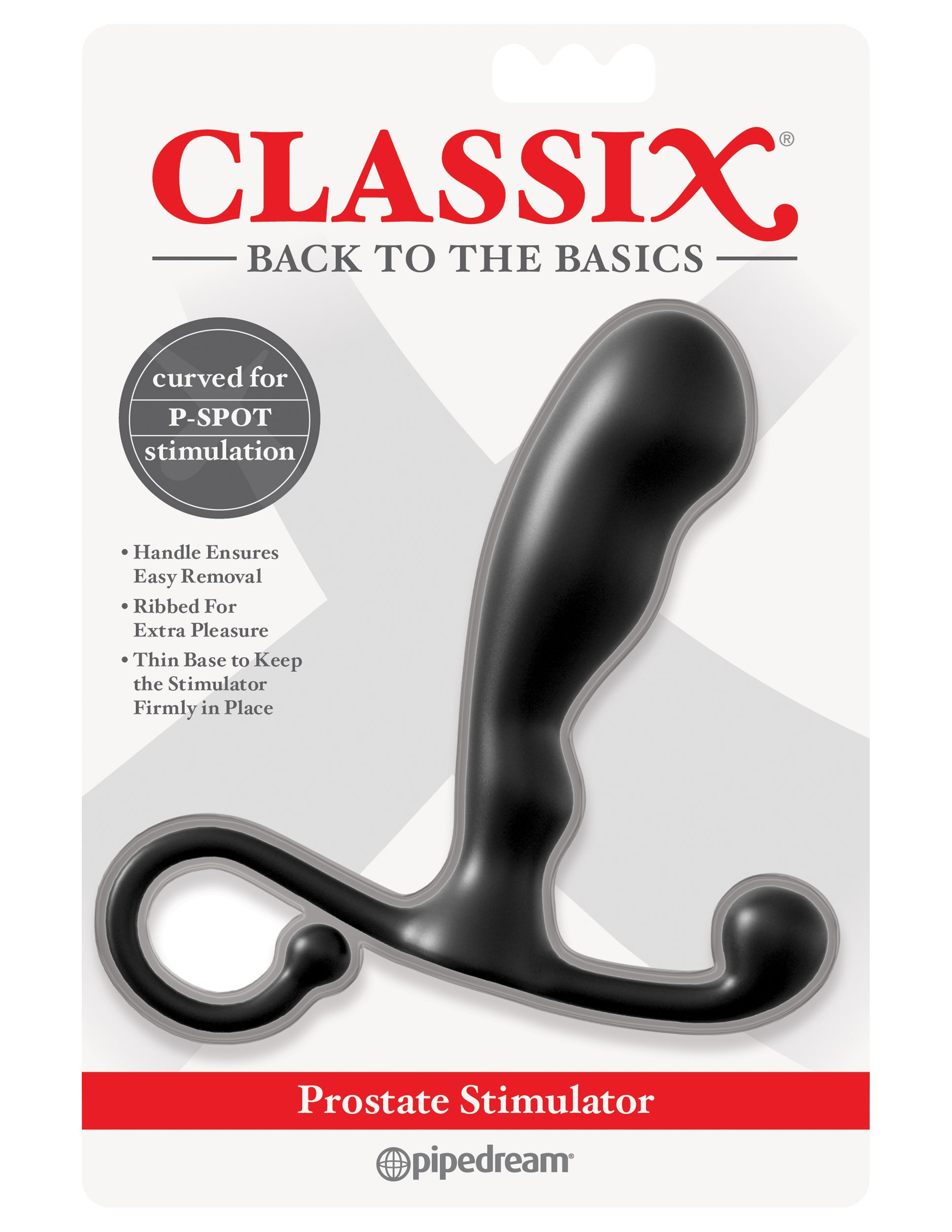 Classix Prostate Stimulator - Black - Not Very Vanilla