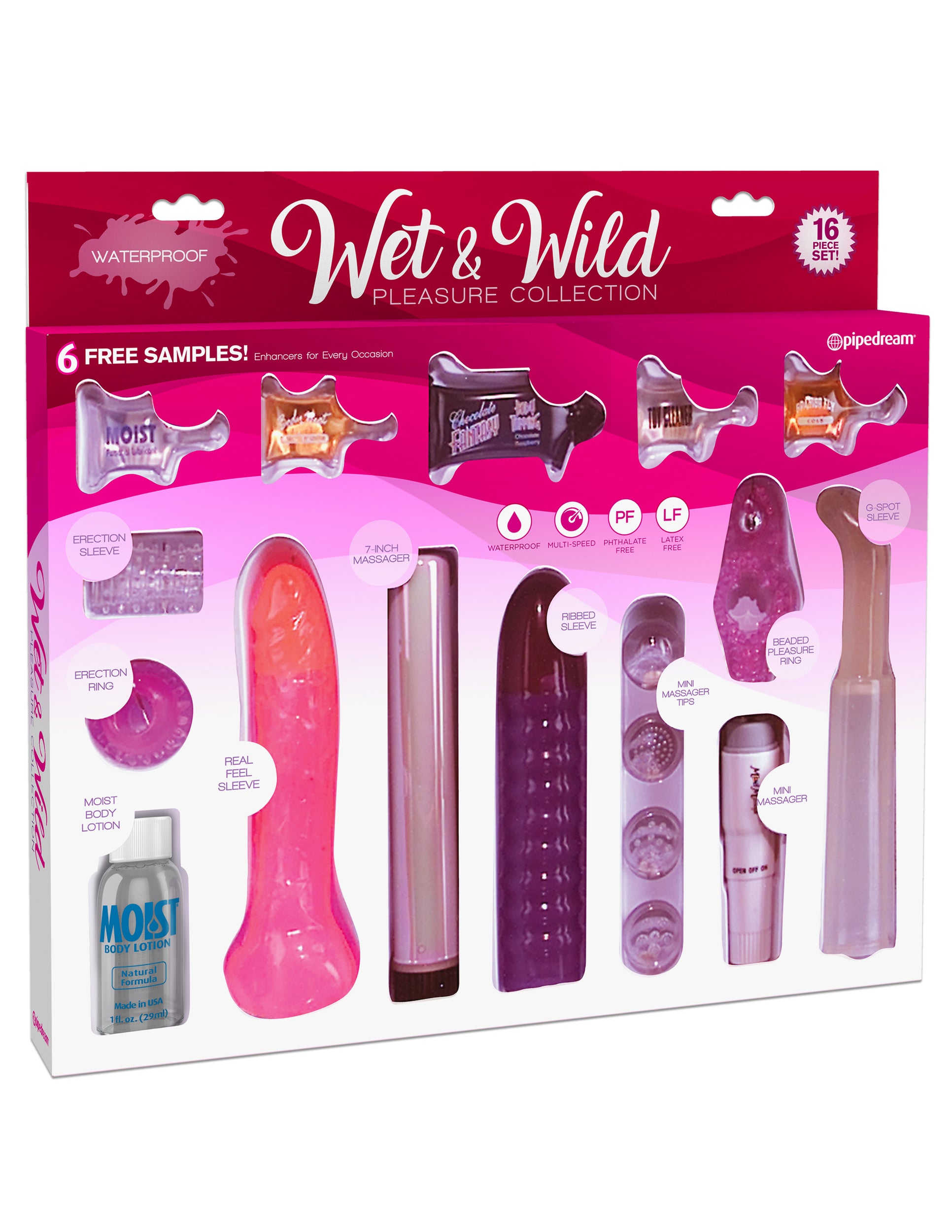 Waterproof Wet and Wild Pleasure Collection - Not Very Vanilla